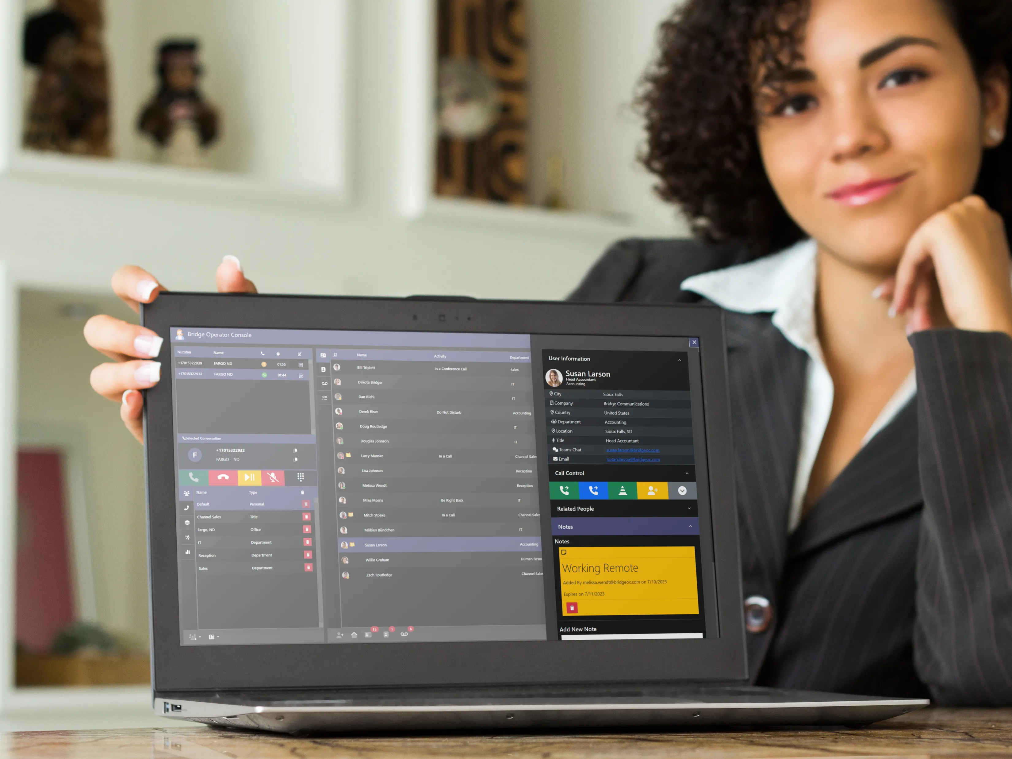 Bridge Operator Console Screenshot 2